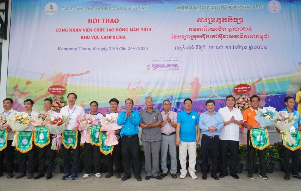 Khai mạc Hội thao VRG tại Campuchia